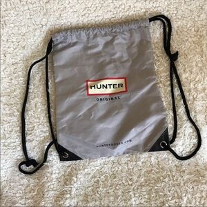 FREE W/ PURCHASE HUNTER Drawstring Boot Bag